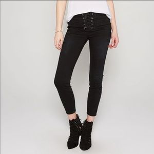 Amuse Society Lace Up Jeans